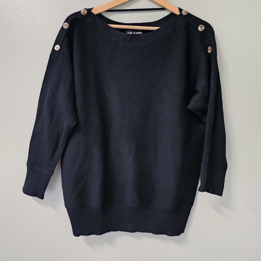 Black sweater